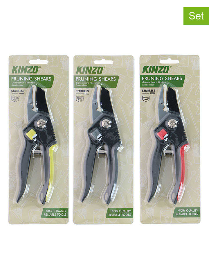 KINZO 2er-Set: Schnittscheren - (L)20 cm (Überraschungsprodukt) - onesize