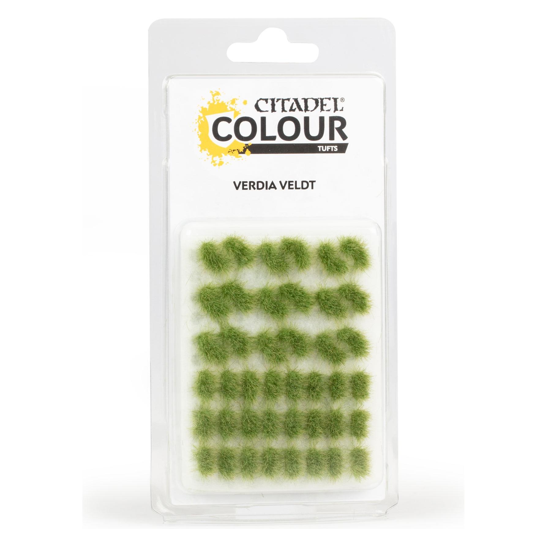 Games Workshop Citadel Colour: Verdia Veldt Tufts (Pflanzliche Werkstoffe, Schaumstoff) (66-25)