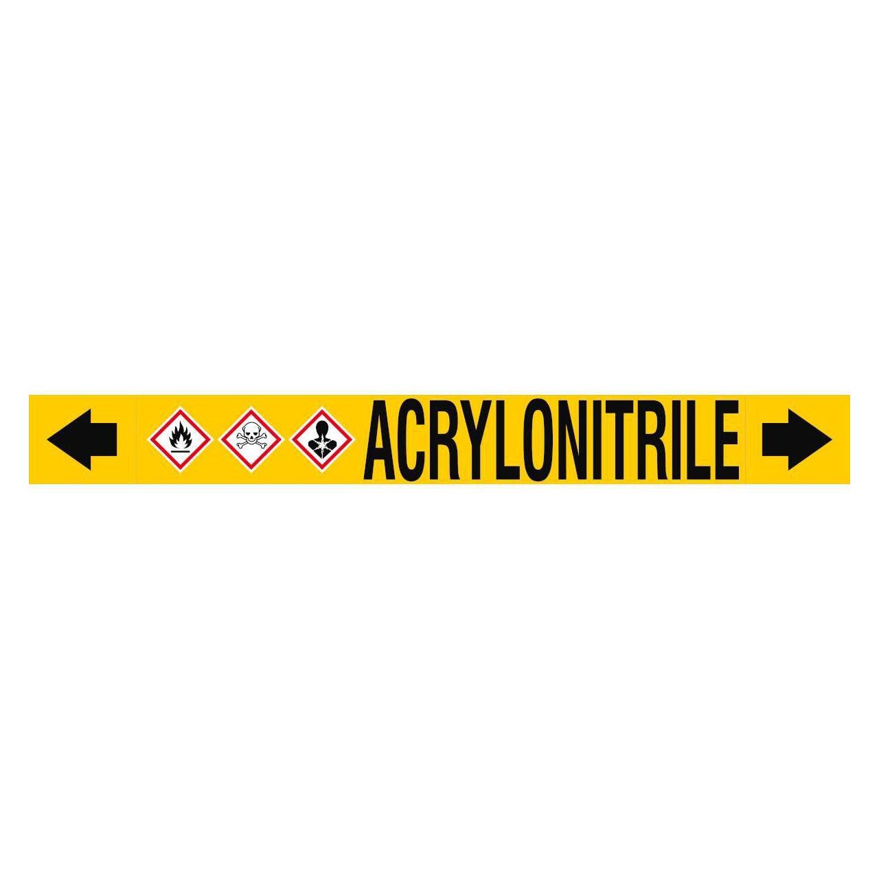 Brady ASME - Rohrmarkierer - Acrylonitrile (ASMEPM-100X920MM-ACRYLONITRILE)
