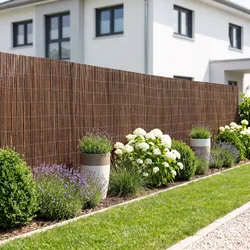 Weidenzaun Hyssna 160x500 cm [casa.pro]