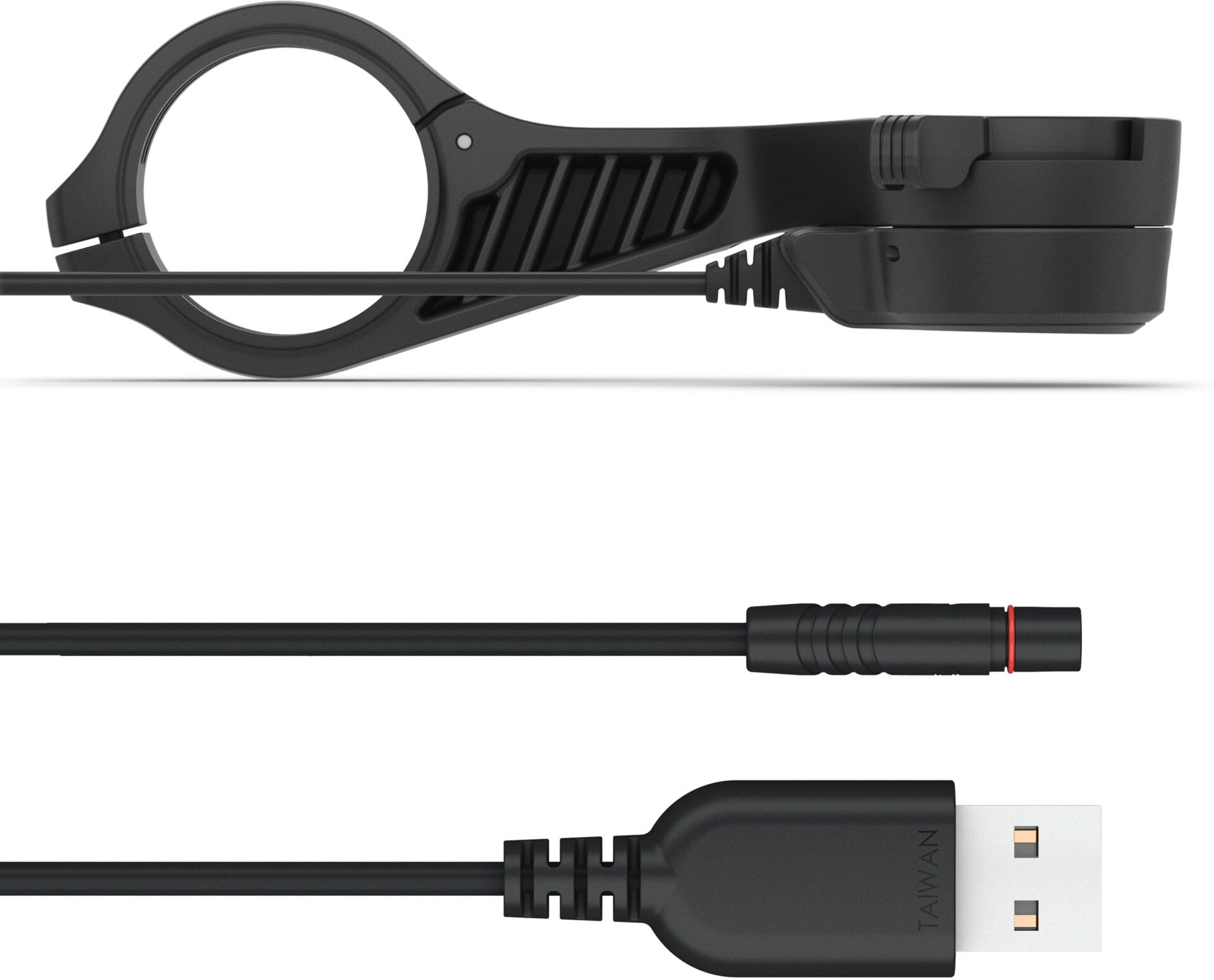 Garmin Navigationsgeräte-Halterung "Halter Edge Power Mount", schwarz, B:7,1cm H:5,9cm T:17,4cm, Gerätehalterungen, Navigationsgeräte-Halterung