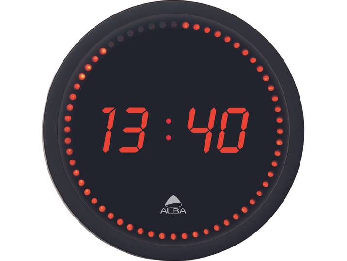 Horloge murale Led Alba Ø 30 cm - Électronique - - Bruneau
