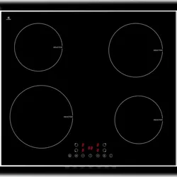 PKM IN4B-3 G Induktions-Glaskeramikkochfeld mit 4-fach Booster, 7200 W