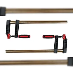 Vago-Tools 2x Profi Schraubzwinge 1000x120 mm Leimzwinge