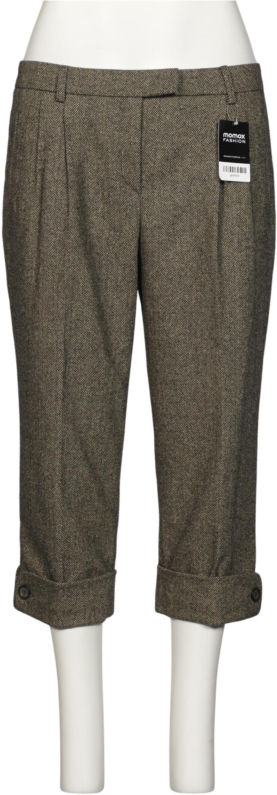 Madeleine Damen Stoffhose, Braun, Gr. EU 44, Synthetik / Wolle / Seide / Elasthan / Viskose - Second Hand