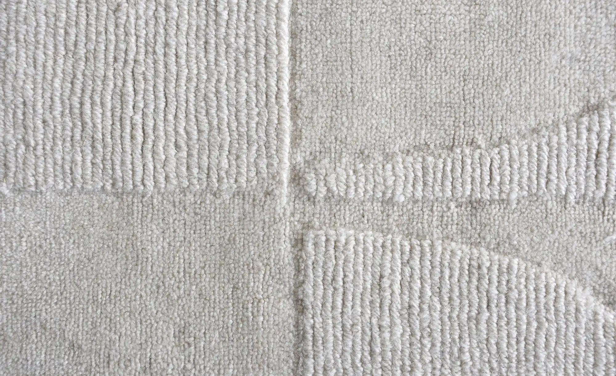 como Webteppich  Carruth ¦ beige ¦ Wolle,Baumwolle,Synthetische Fasern ¦ Maße