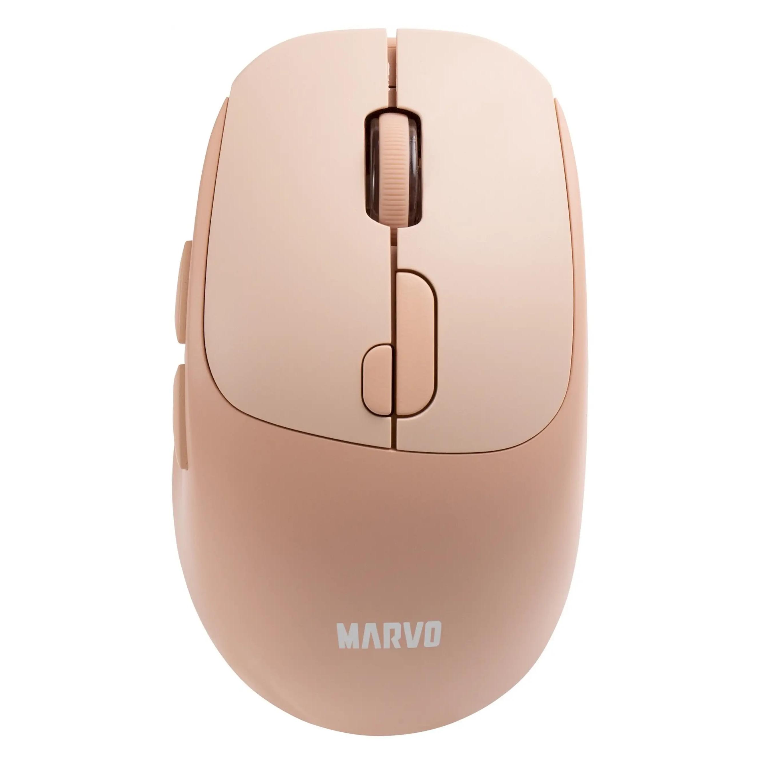 Marvo M809W Maus schnurlos, Pastellorange, 1600DPI (Kabellos) (M809W OR)