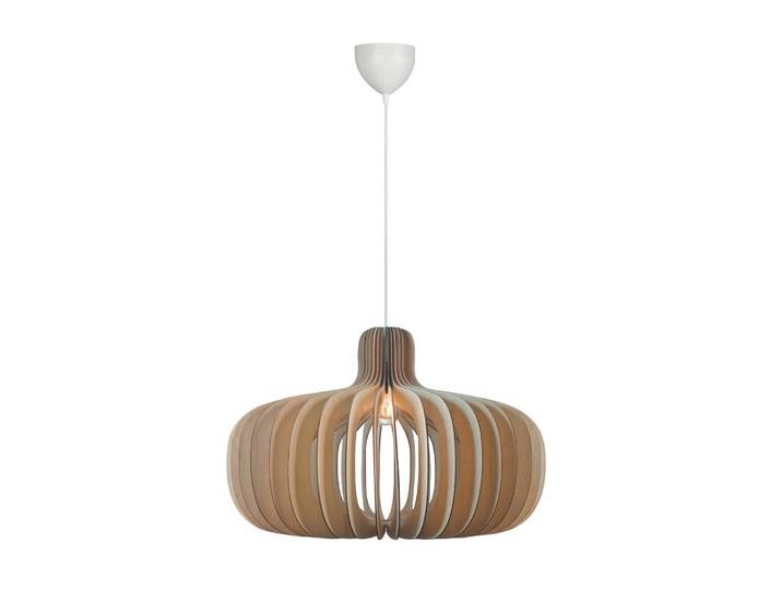 Nordlux Hängeleuchte, Naturfarben, Holz, Linde, rund, 43 cm, Lampen & Leuchten, Innenbeleuchtung, Hängeleuchten, Pendelleuchten