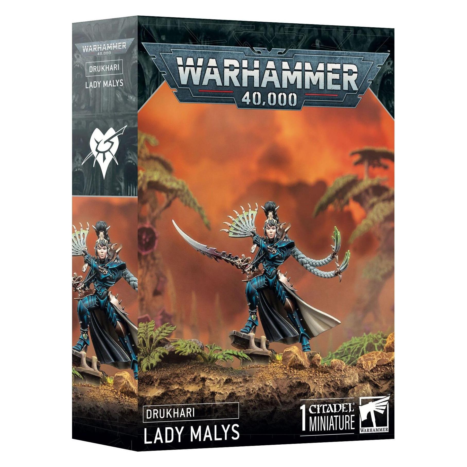 Games Workshop Warhammer 40k - Drukhari Dame Malys (Kunststoff) (45-45)