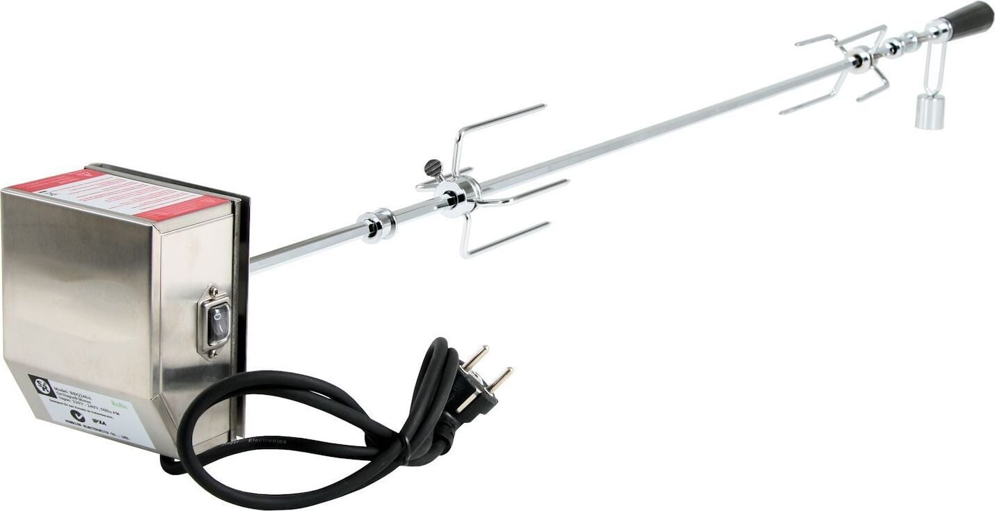 BBQ-Toro grill- en spiedsset voor uw grillwagen en smoker, 120 cm