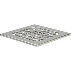 Rost VIEGA 4933.4, 554859 143x143mm verschraubbar Edelstahl gezog.
