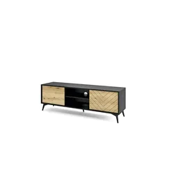 Lowboard   ¦ schwarz ¦ Maße (cm): B: 154 H: 50