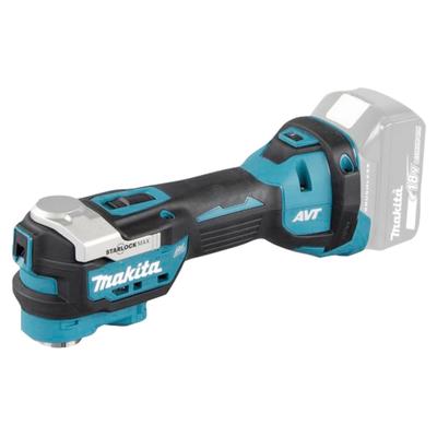Akku-Multifunktionswerkzeug MAKITA "DTM52Z", grün (schwarz, petrol, silberfarben), Multifunktionswerkzeug-Maschinen, ohne Akku und Ladegerät