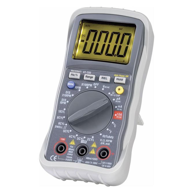 Voltcraft Handmultimeter digital AT-200 (CAT III 600V, Hand-Multimeter) (AT-200)
