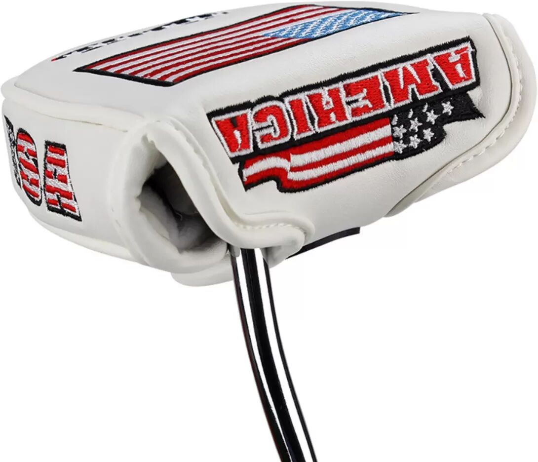 INF Semi-Circle Golf Putter Abdeckung – Premium PU Leder Kopfschutz Schwarz