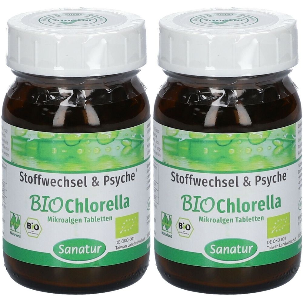 Sanatur Bio Chlorella x2 2x250 St Tabletten