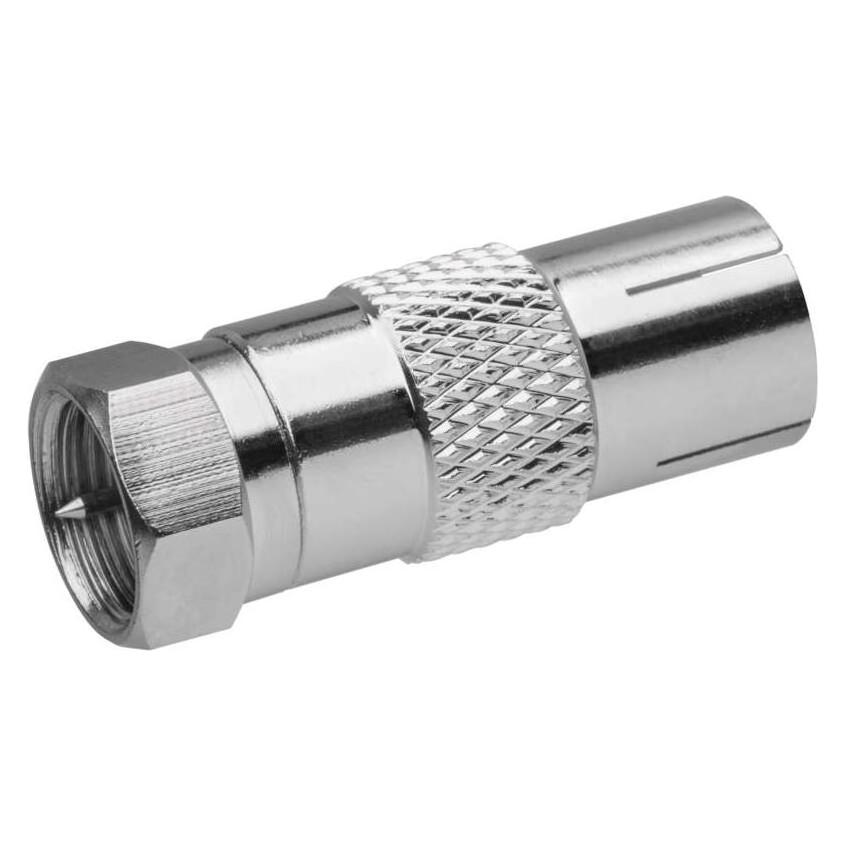Emos Reduktion F-Stecker - IEC-Buchse, 10 Stk. (Stecker und Verbinder) (43039478)