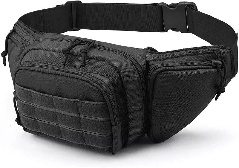INF Tactical Outdoor Gürteltasche 800D Oxford-Nylon Schwarz