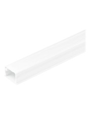 StarTech.com Cable Management Raceway with Adhesive Tape/Cover 3/4"19mmW x 1/2"13mmH x 6ft1.8mlength Network Cord Hider UL Listed Kabeltrasse 2 m weiß (CBMOWD2013)