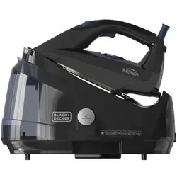 Black & Decker BLACK+DECKER, Dampfbügelstation, 2600 W, 7 bar, 1,5, Bügeleisen, Schwarz
