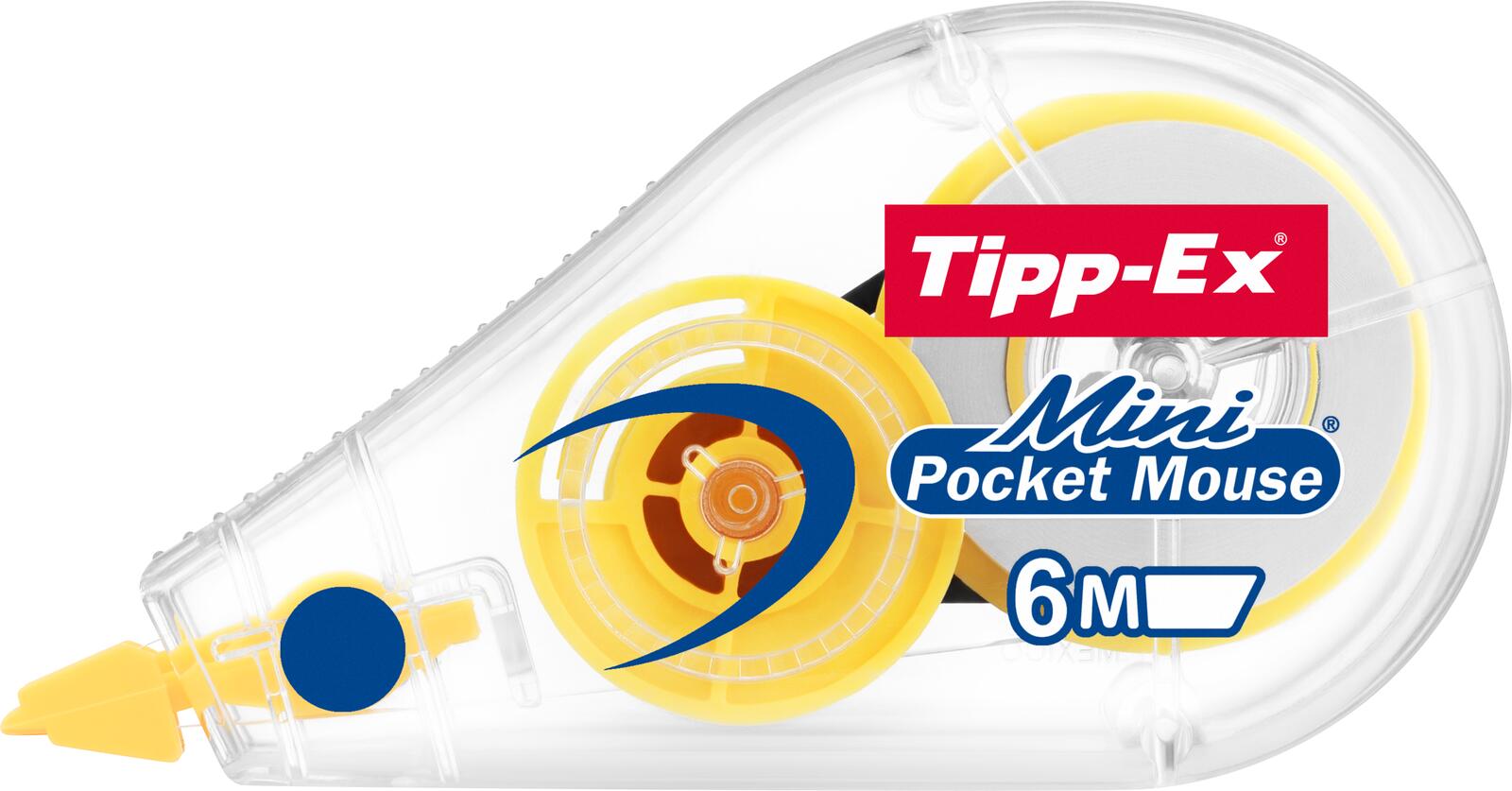 Tipp-Ex Korrekturroller Mini Pocket Mouse Pastell 5 mm 926397