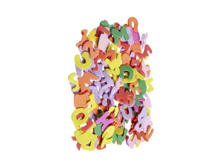 Glorex Moosgummi Buchstaben 2.5 cm 150 Stück
