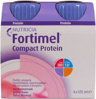 Fortimel Compact Protein Morango 4x125 ml