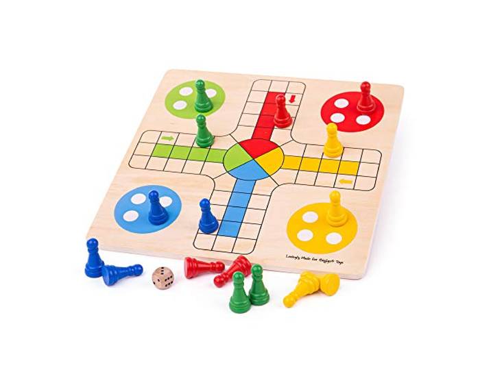 Bigjigs Toys Traditionele Ludo Game