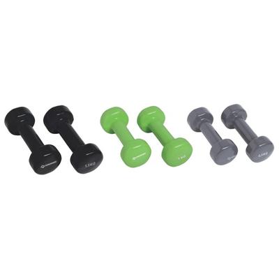 Schildkröt Fitness - Vinyl-Hantelset Im Koffer - Functional Training grau/schwarz