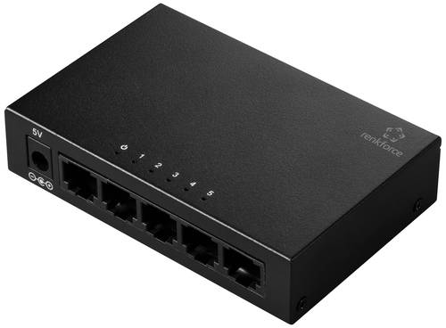 Renkforce RF-6385004 RF-6385004 Netzwerk Switch RJ45 5 Port 1 GBit/s