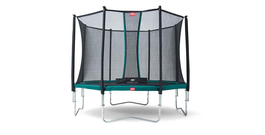 BERG Trampolin Favorit 330 + Sicherheitsnetz Comfort Grn, 35.11.01.02