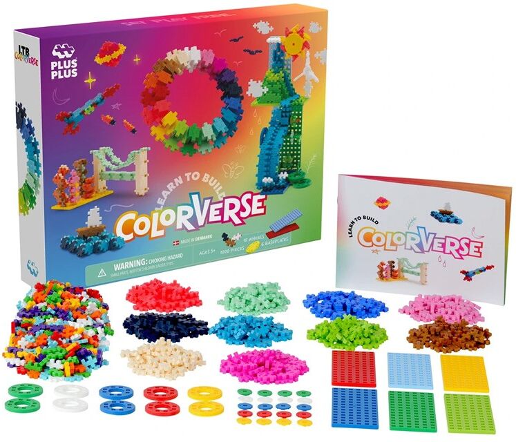 Kit découverte Couleurs 1000 Pcs - Plus Plus