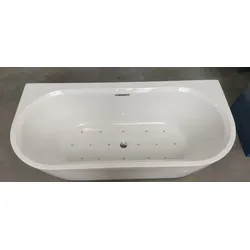 Riho wandstehende Badewanne Desire 180x84 B2W weiß, B089013005 B089013005