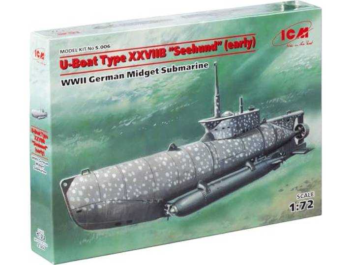 ICM 1:72 - U-Boot Type XXVIIB Seehund (vroeg)
