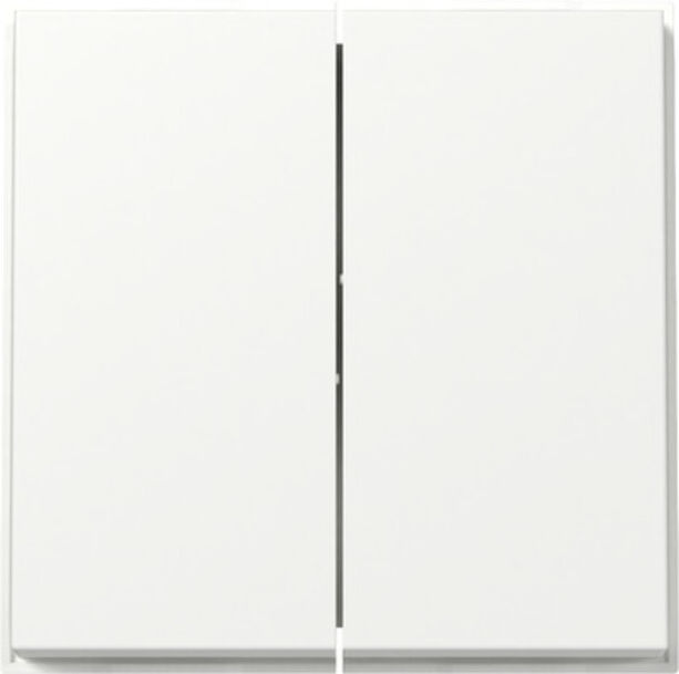 Gira Plaque double (WG UP) blanc pur 329566 (329566)