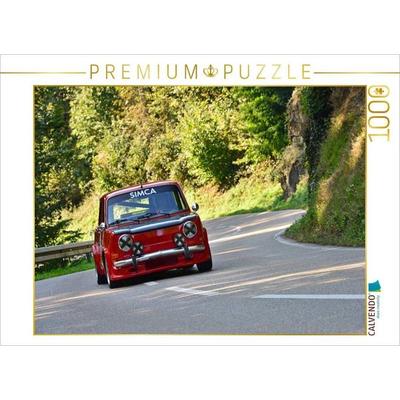 CALVENDO Puzzle Simca Ralley II - 1974 | 1000 Teile Lege-Größe 64x48cm Foto-Puzzle für glückliche Stunden