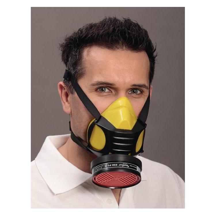 Ekastu Sekur Atemschutzhalbmaske Polimask GAMMA/Silik EN 140 (Keine offizielle Schutzklasse) (433227 370778)