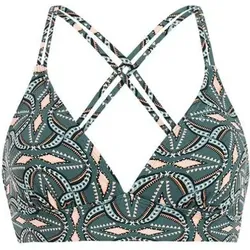 PROTEST Damen Bikini-Obert. klassisch Da MIXRelax triangle bikini top, Größe 42 in Grün Grün