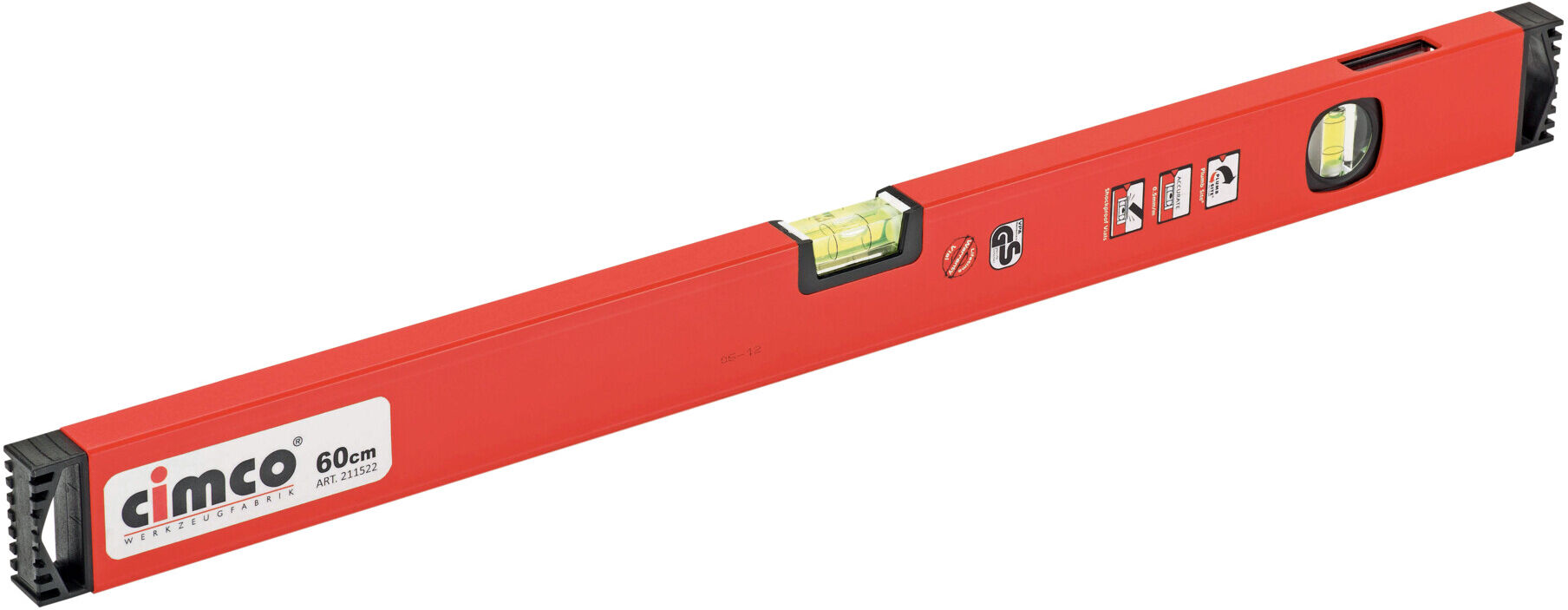 Cimco Alu-Wasserwaage 600mm 211522)