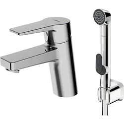Hansa Waschtischarmatur Hansatwist 09302203 chrom, mit Handbrause