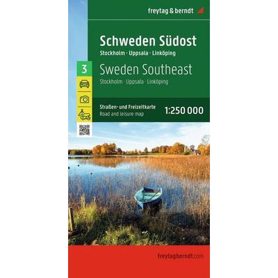 freytag & berndt Straßenkarte Schweden Südost 1:250.000, Sonstige von , KOMPASS Freytag & Berndt, 978-3-7079-1993-6