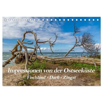 Impressionen von der Ostsee Fischland-Darß-Zingst (Tischkalender 2026 DIN A5 quer), CALVENDO Monatskalender