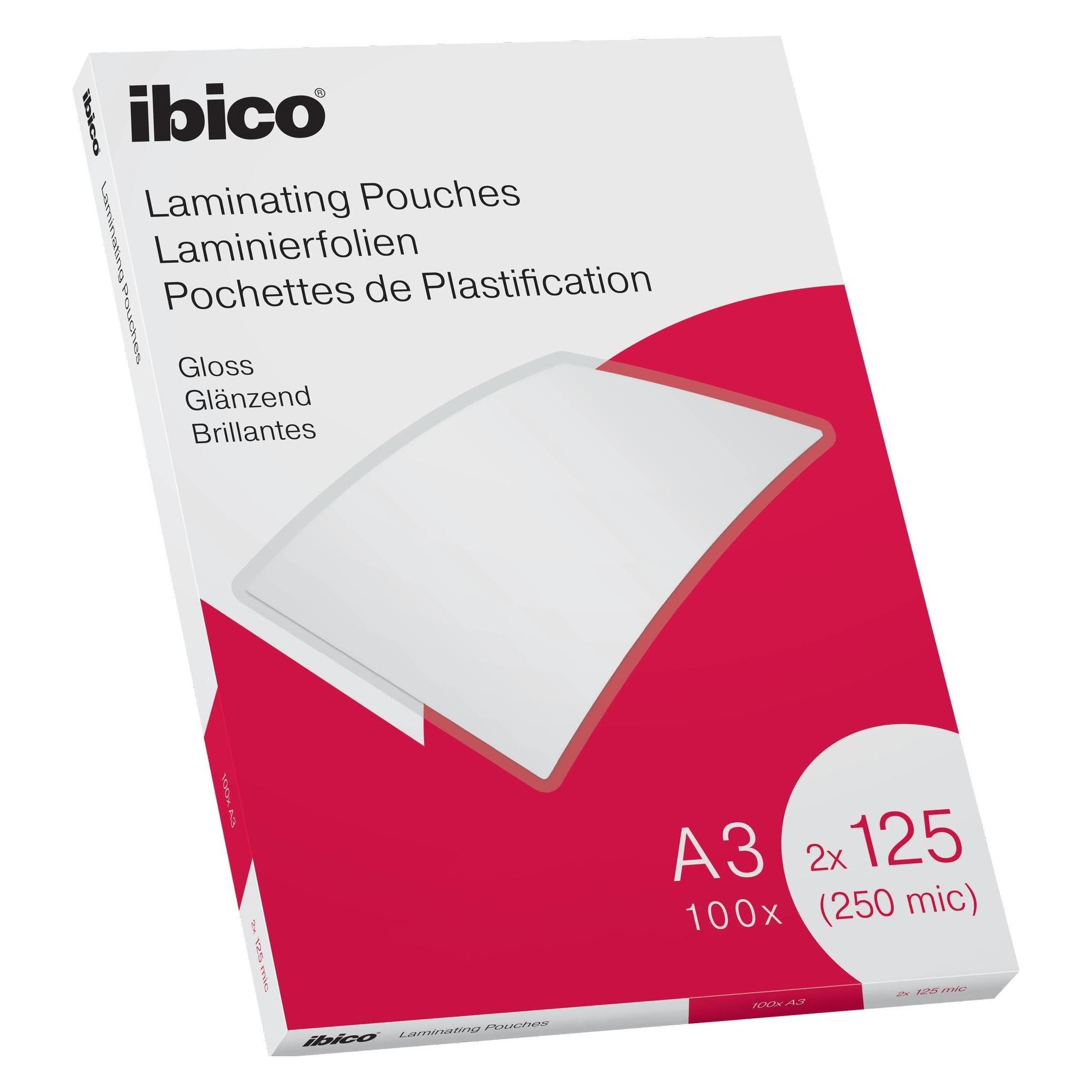 Ibico Laminiertasche (A3, 100 Stk., 125 µm) (627321)