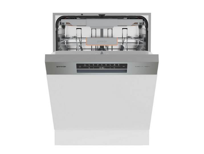 GORENJE teilintegrierbarer Geschirrspüler GI663B95X, 9,4 l, 16 Maßgedecke, 16 Maßgedecke, auto. Türöffnung, Besteckschublade