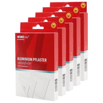 Pflaster m.Aluminiumgaze Schürfwunden 5x 5x3 St