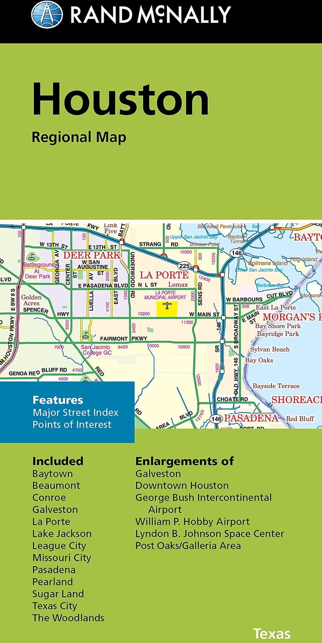 Houston, Texas Regional   Rand McNally