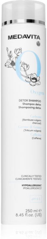 Medavita Oxygen Detox Shampoo Cleansing Detoxifying Shampoo 250 ml