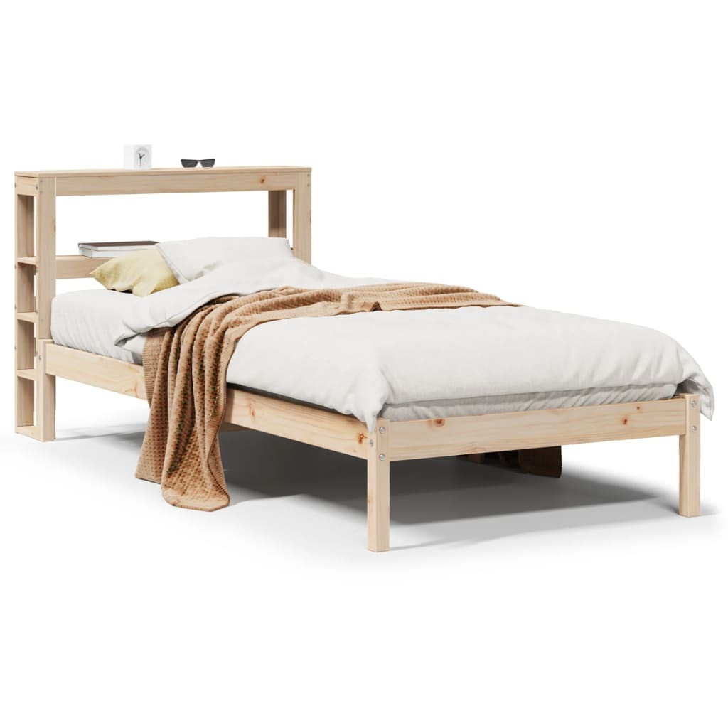vidaXL Massief houten bed van grenenhout zonder matras