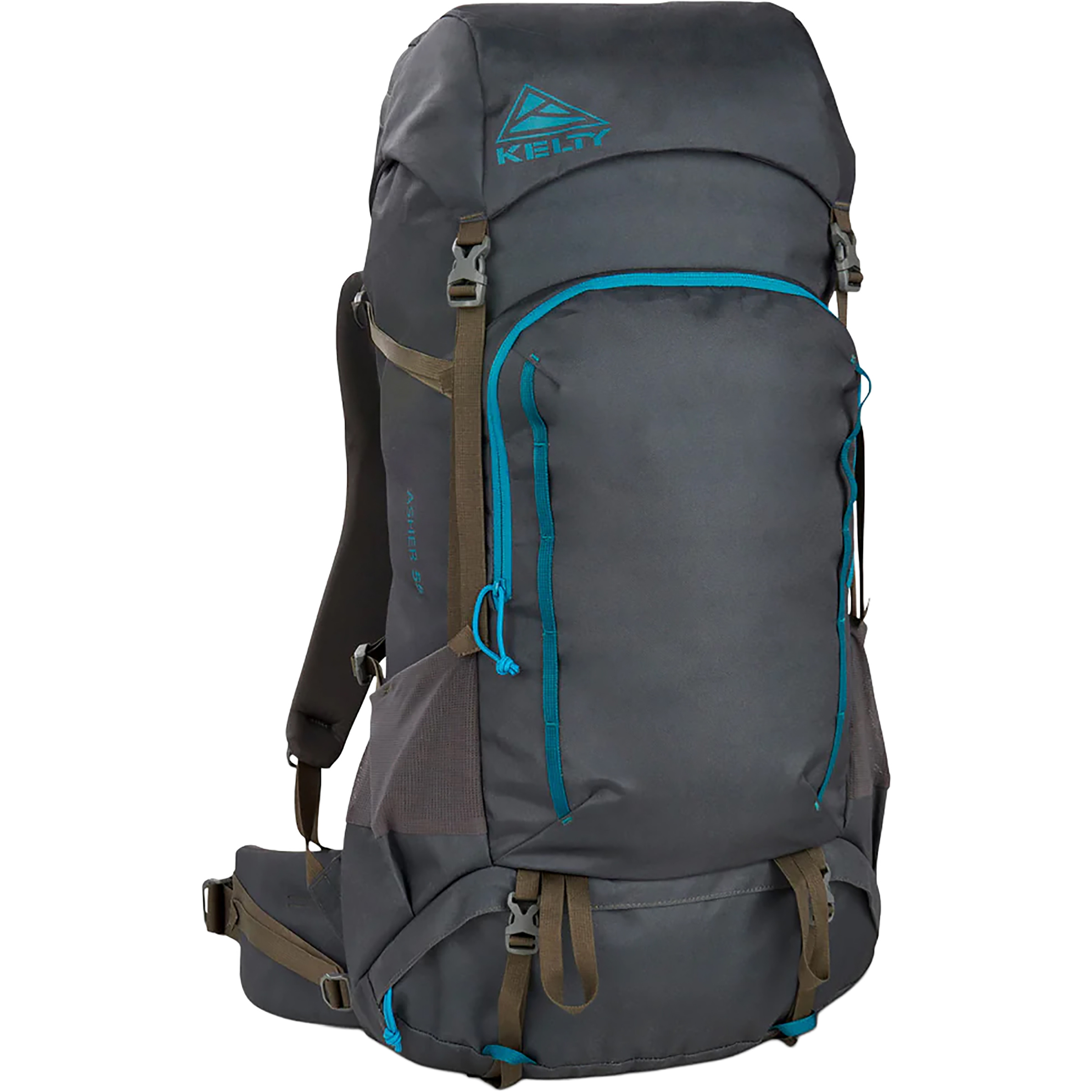 Kelty Asher 55 Trekkingrucksäcke grau Größe 55L Camping Wasserabweisend