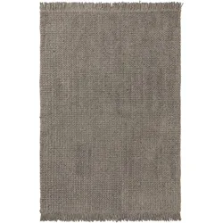 benuta Pure Wollteppich Velma Grau 80x150 cm - Naturfaserteppich aus Wolle